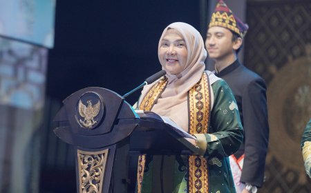 Eva Dwiana Buka MTQ ke-55 Bandarlampung, Tekankan Pentingnya Akhlak Anak