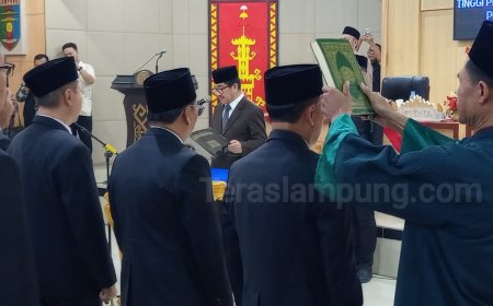 16 Pejabat Eselon II Lampung Utara Tukar Posisi
