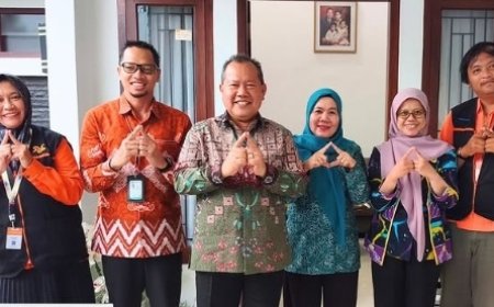 Sekda Bandarlampung Iwan Gunawan Ikuti Pendataan Sensus Ekonomi 2026