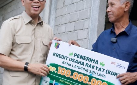 Bank Lampung Salurkan KUR untuk Dorong Produktivitas Petani Lampung