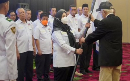 Eva Dwiana Dilantik sebagai Ketua PBVSI Lampung 2026-2030