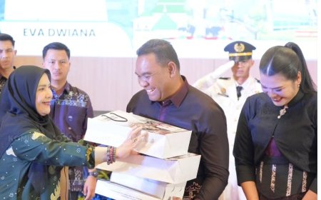 Wali Kota Eva Dwiana Hadiri Pisah Sambut Kapolresta Bandarlampung