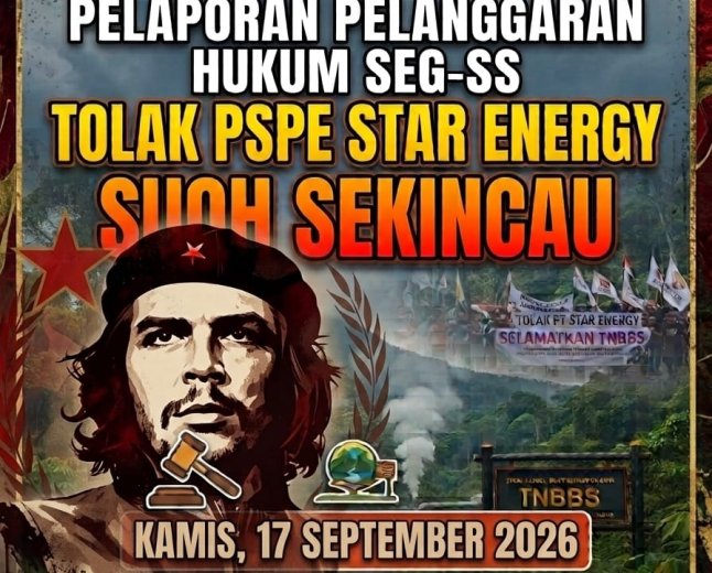 FORMASI Laporkan PT SEGSS ke KLHK dan ESDM, Desak Evaluasi Perizinan Panas Bumi Suoh Sekincau