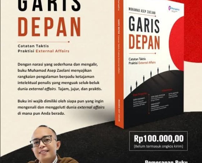 Buku "Garis Depan" Urai Siasat Praktisi 'External Affairs' Hadapi Konflik Korporasi