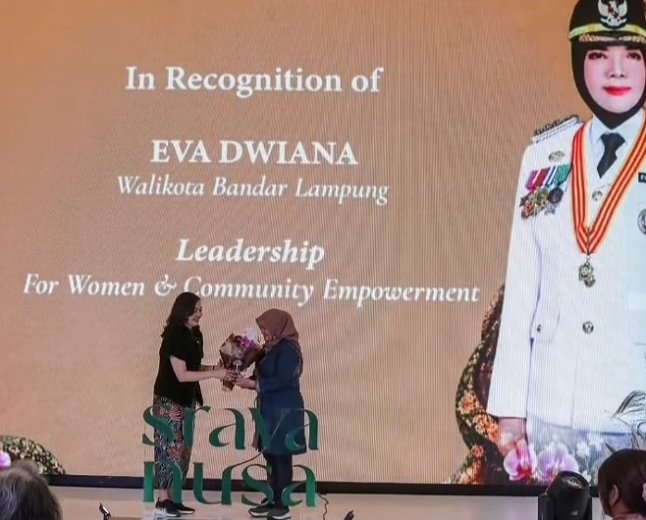 Eva Dwiana Raih Apresiasi Perempuan Berpengaruh 2026