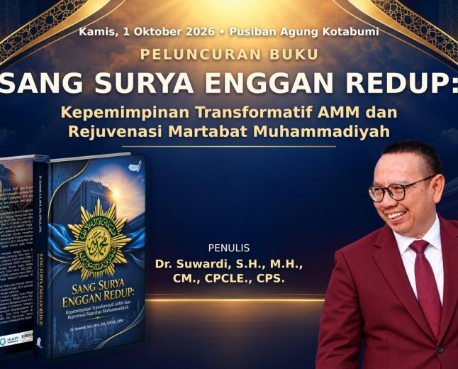 Luncurkan Buku, Suwardi : Kader Muhammadiyah Harus Mampu Jawab Kebutuhan Zaman