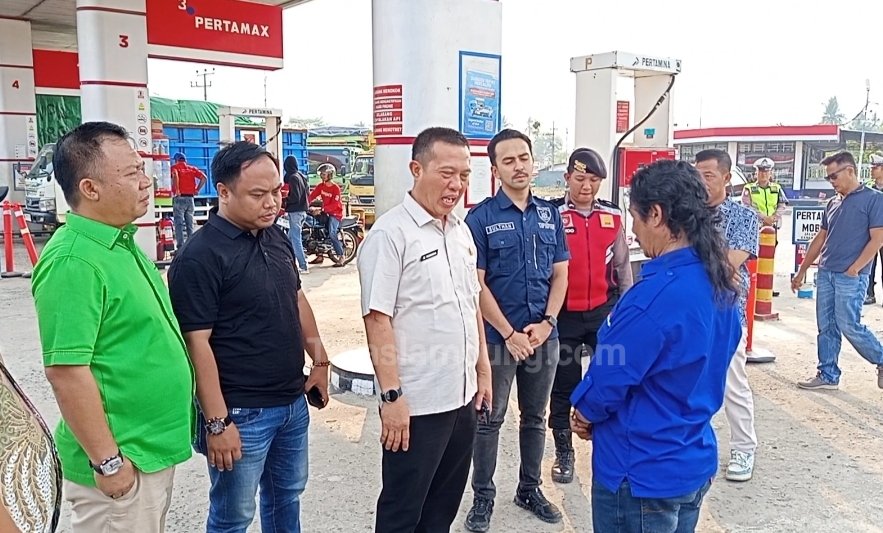 DPRD Lampung Utara Sidak SPBU, Berikut Hasilnya