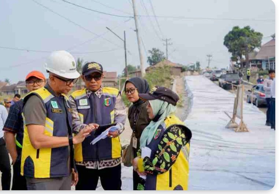 Perbaikan Jalan Kalirejo-Pringsewu Ditargetkan Rampung Oktober 2026