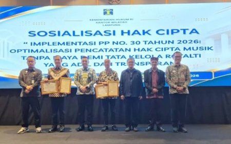 Royalti Lagu dari Lampung Capai Rp 800 Juta, Musisi Didorong Lindungi Hak Cipta