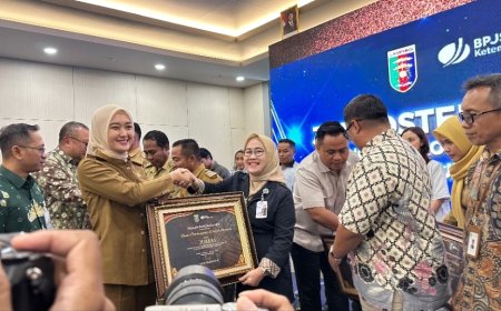Bank Lampung Raih Juara I Jamsostek Award 2025 Tingkat Provinsi Lampung