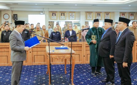 Lukman Pura Dilantik Jadi Direktur RSUD Abdul Moeloek