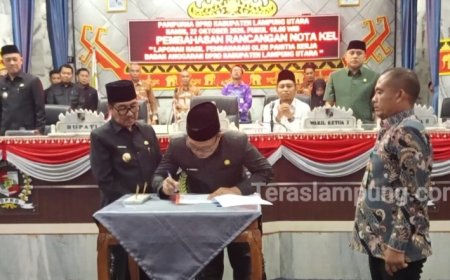 Tahun 2027, APBD Lampung Utara Defisit Rp22 Miliar Lebih