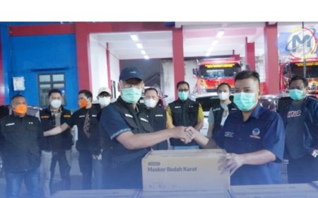 Pemkot Bandarlampung Terima 50 Ribu Masker untuk Warga Terdampak Debu Vulkanik
