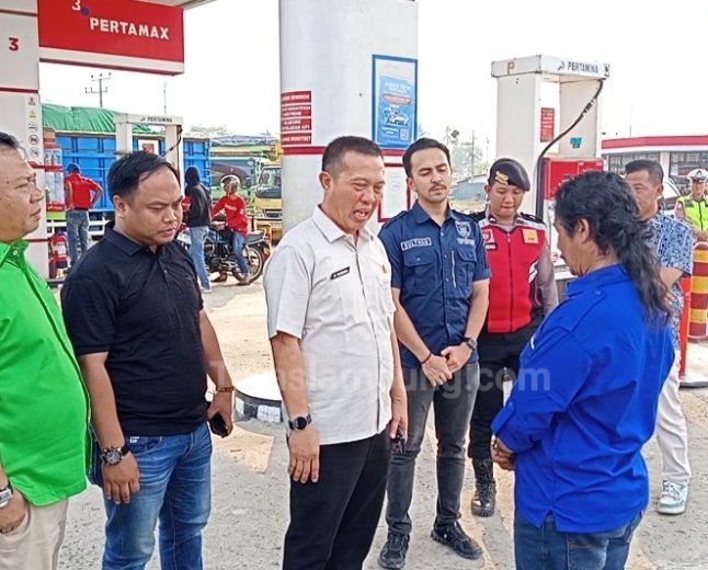 DPRD Lampung Utara Sidak SPBU, Berikut Hasilnya