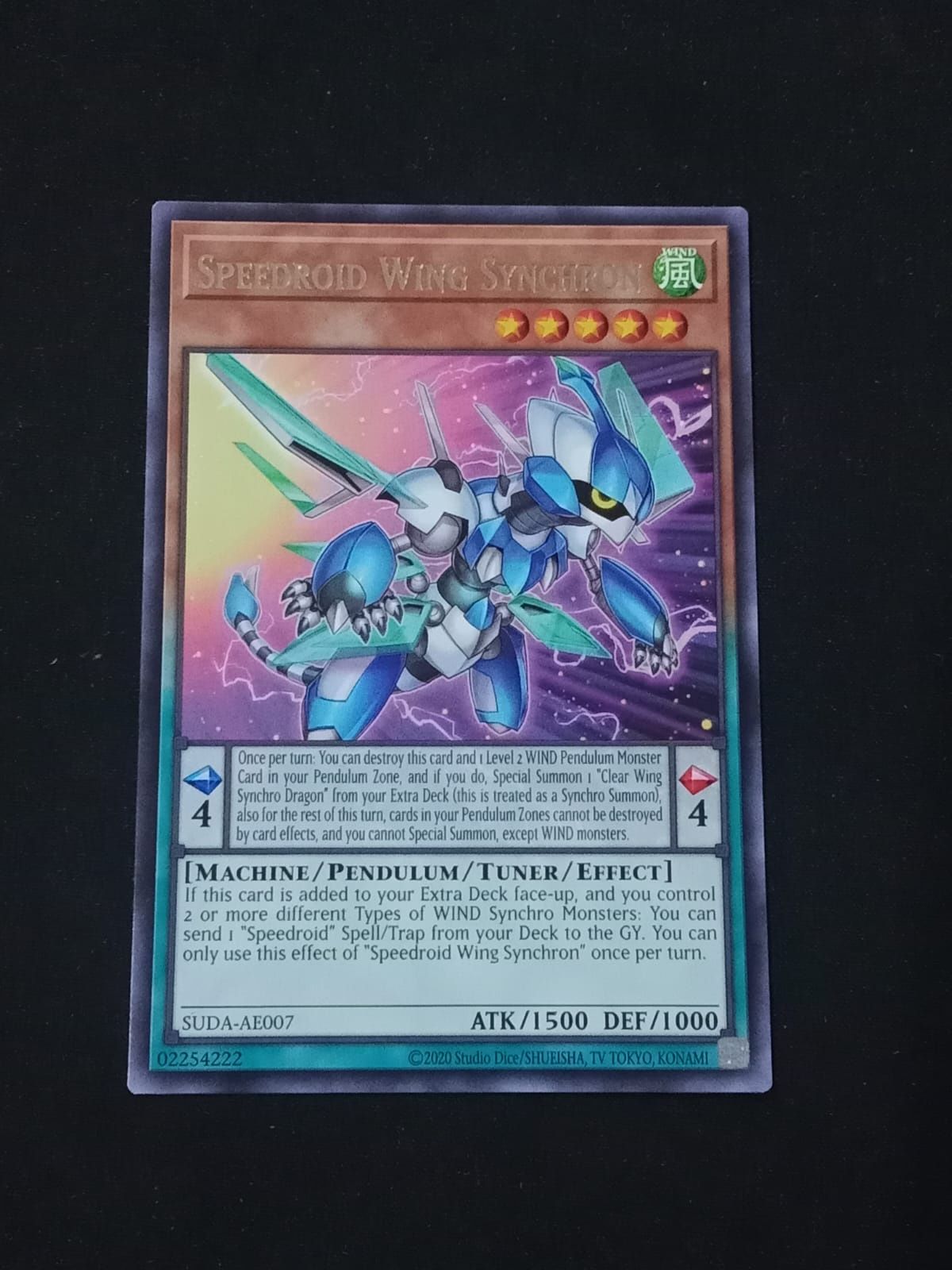SUDA-AE007 Speedroid Wing Synchron Rare