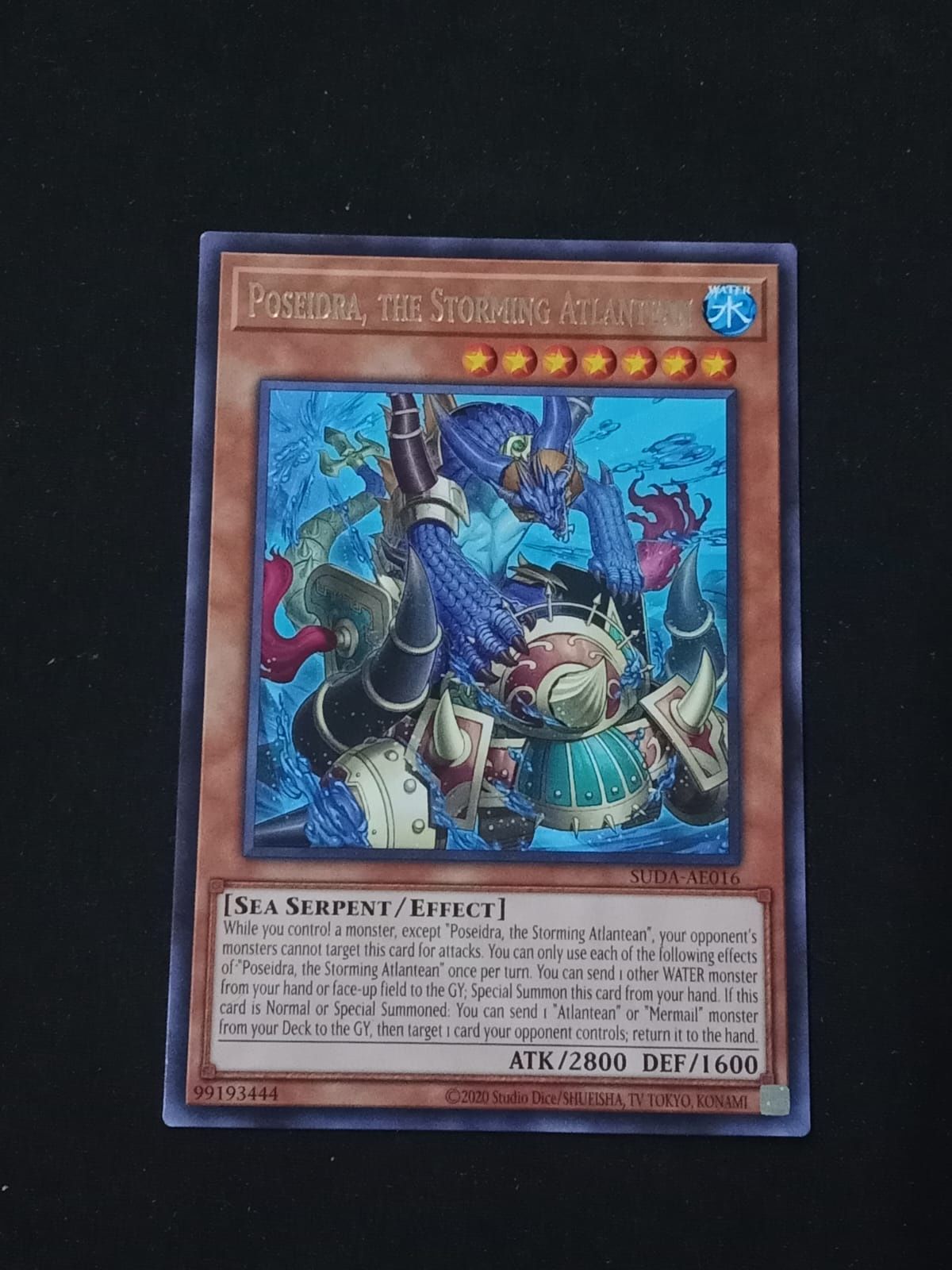 SUDA-AE016 Poseidra, the Storming Atlantean Rare