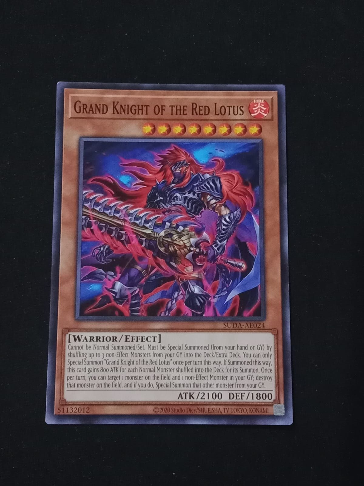 SUDA-AE024 Grand Knight of the Red Lotus Common