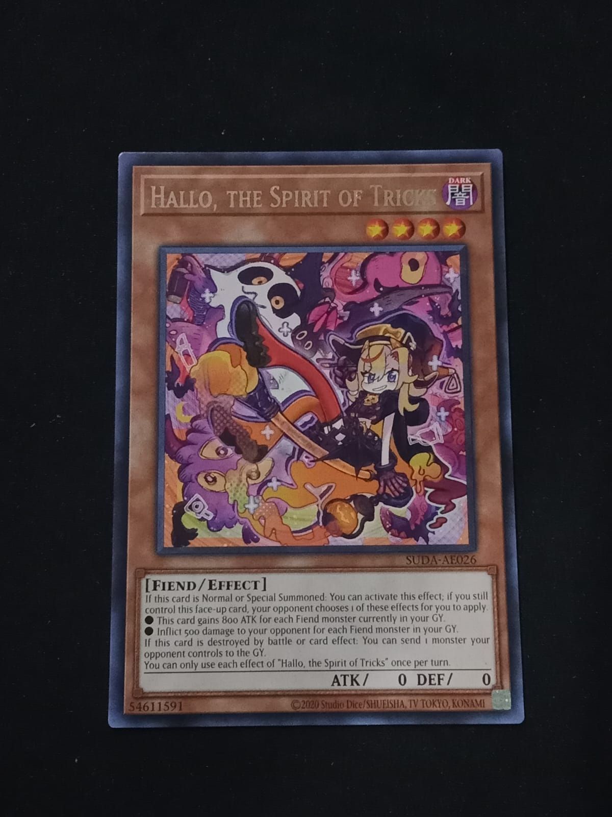 SUDA-AE026 Hallo, the Spirit of Tricks Rare