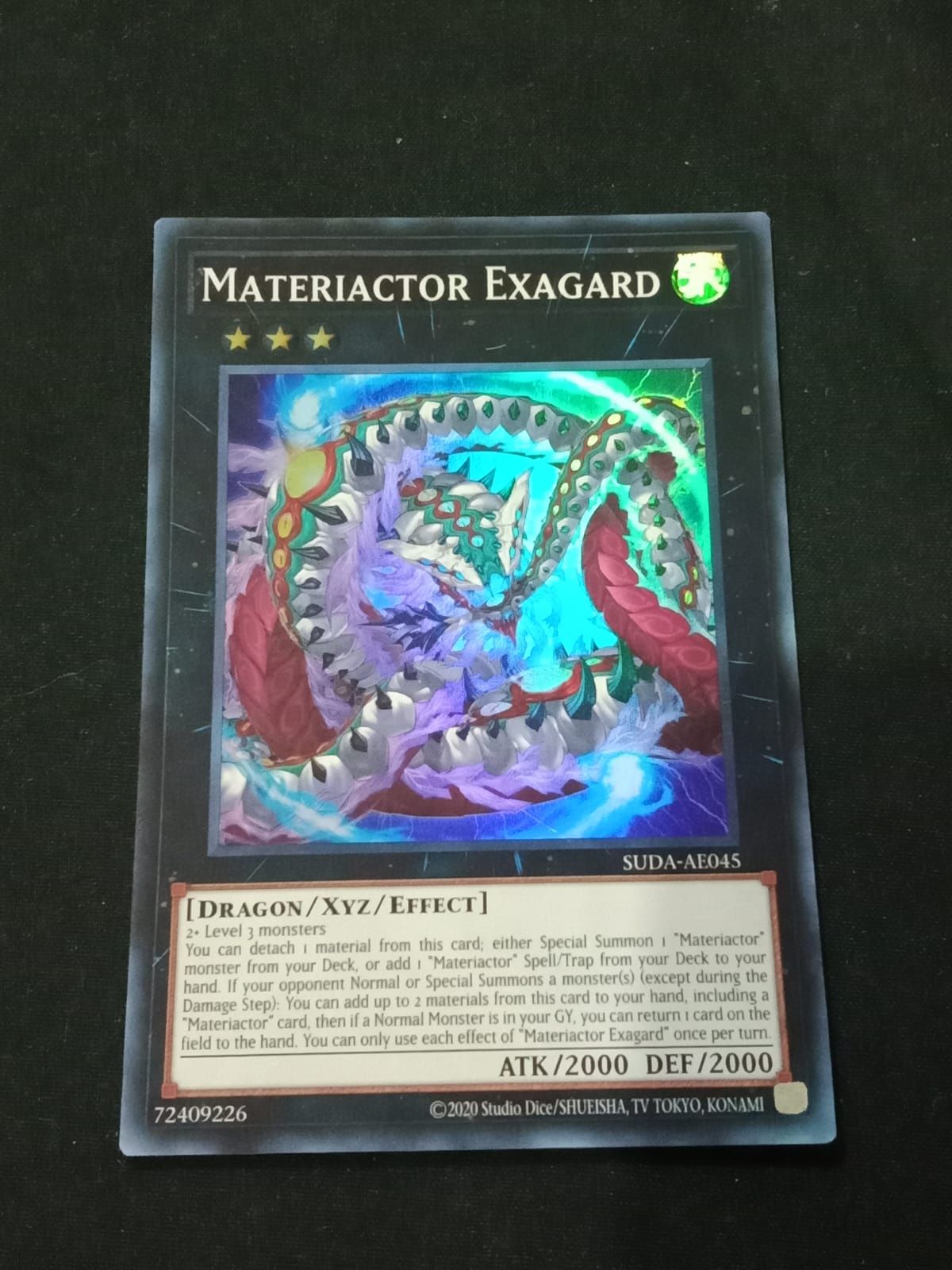 SUDA-AE045 Materiactor Exagard Super Rare