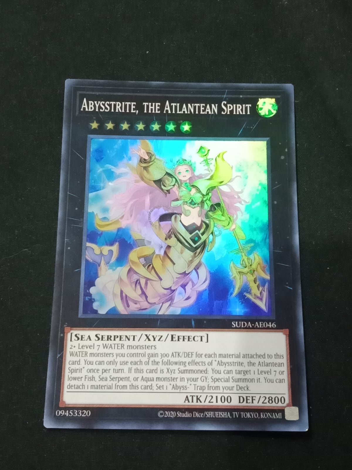 SUDA-AE046 Abysstrite, the Atlantean Spirit Super Rare