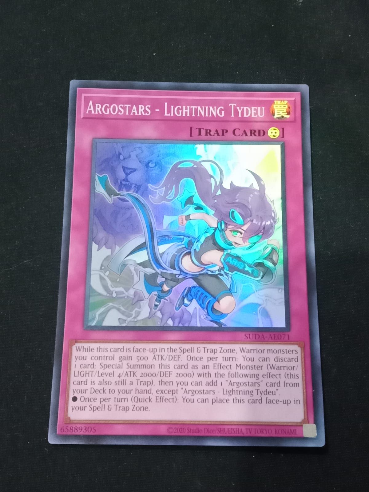 SUDA-AE071 Argostars - Lightning Tydeu Super Rare