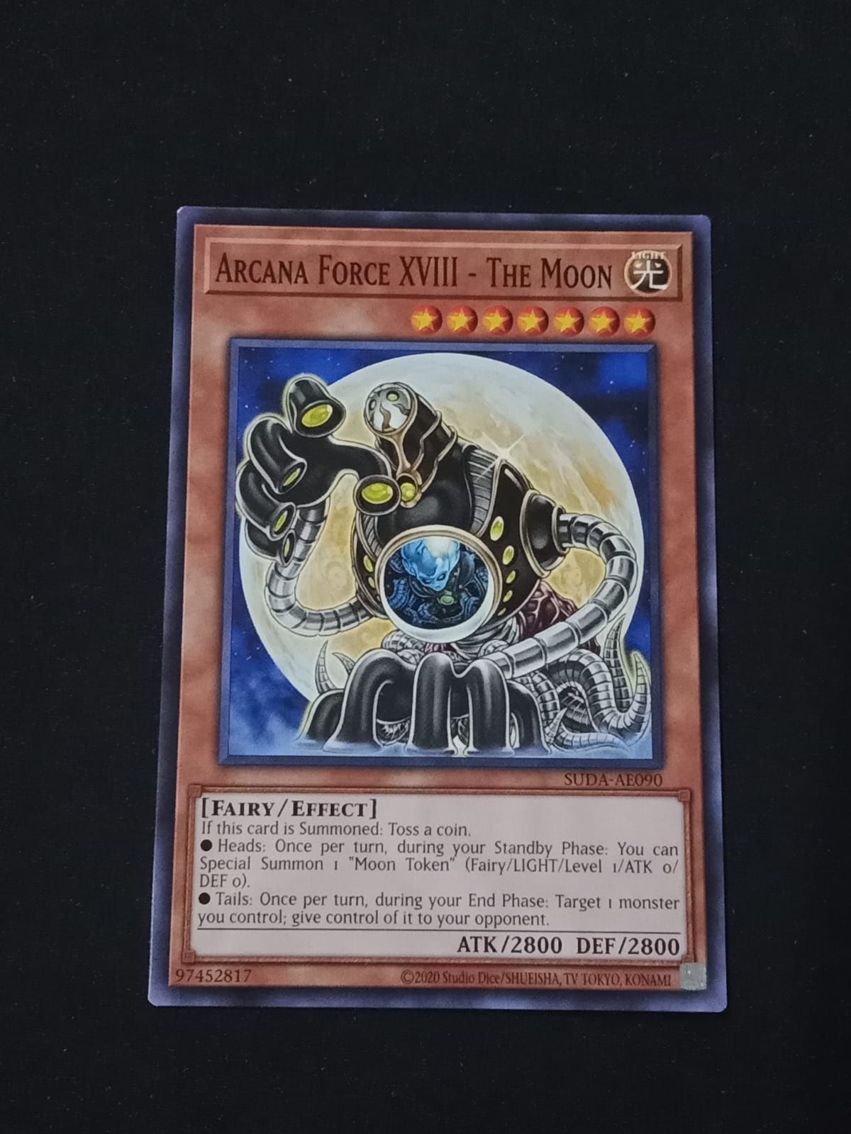 SUDA-AE090 Arcana Force XVIII - The Moon Common