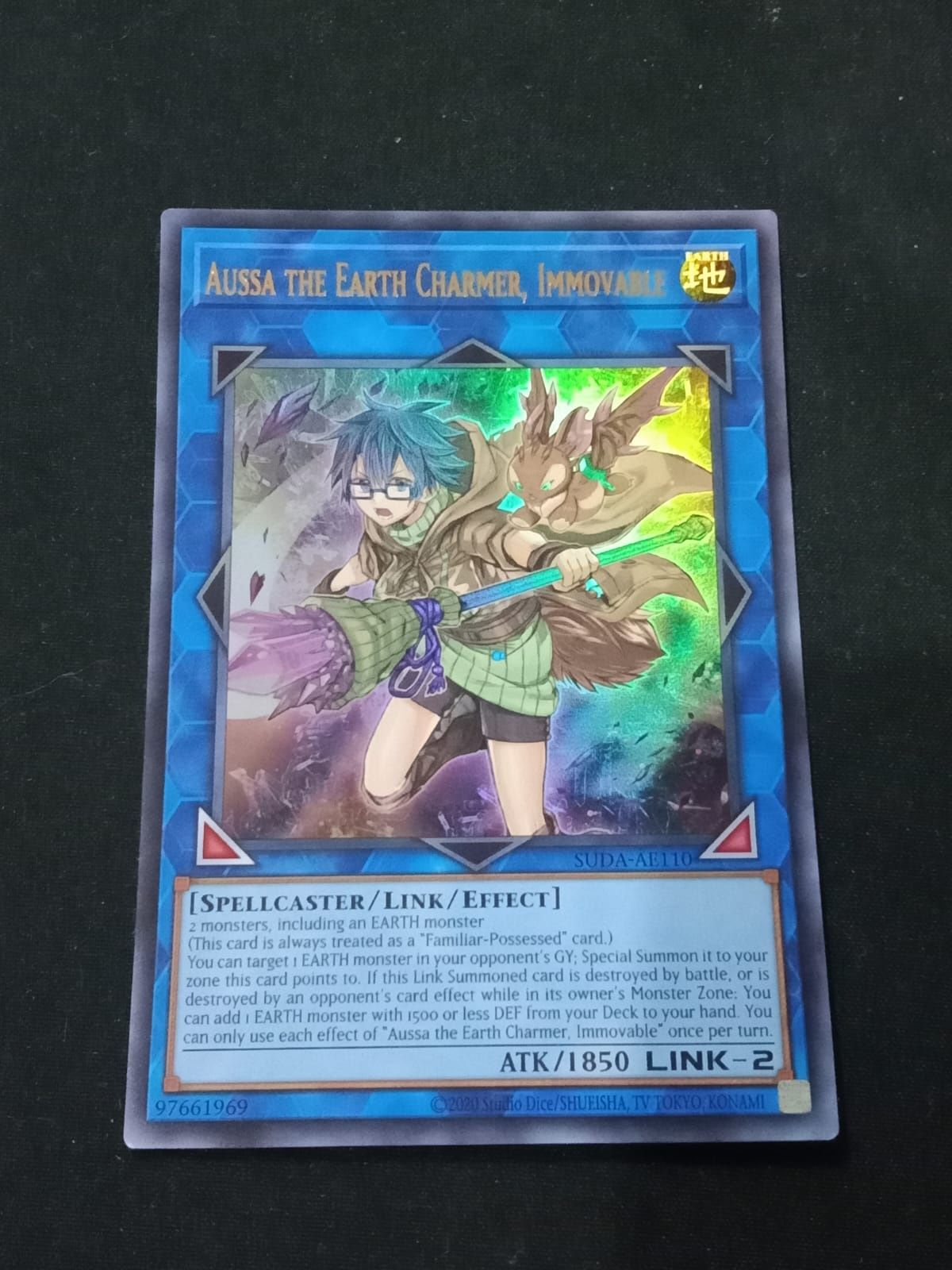 SUDA-AE110 Aussa the Earth Charmer, Immovable Ultra Rare