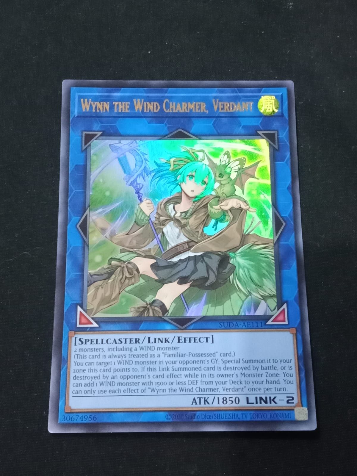 SUDA-AE111 Wynn the Wind Charmer, Verdant Ultra Rare