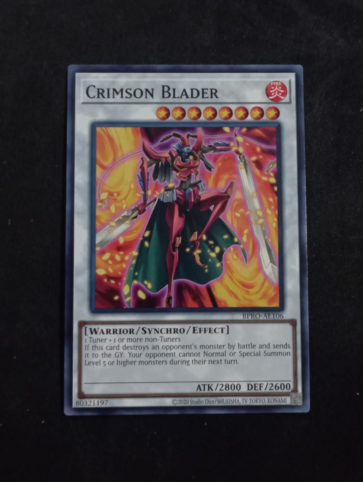 BPRO-AE106 Crimson Blader Common