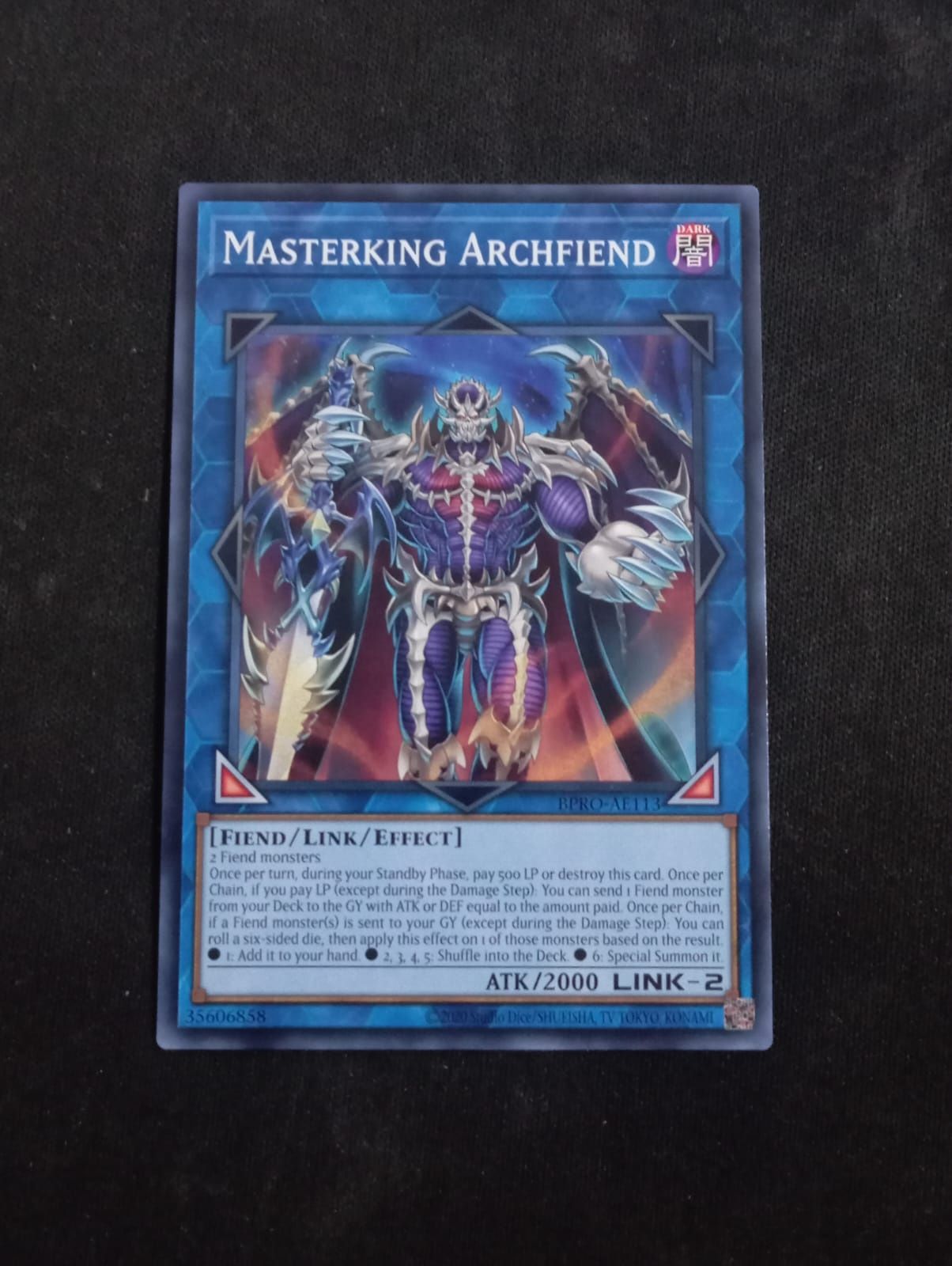 BPRO-AE113 Masterking Archfiend Common