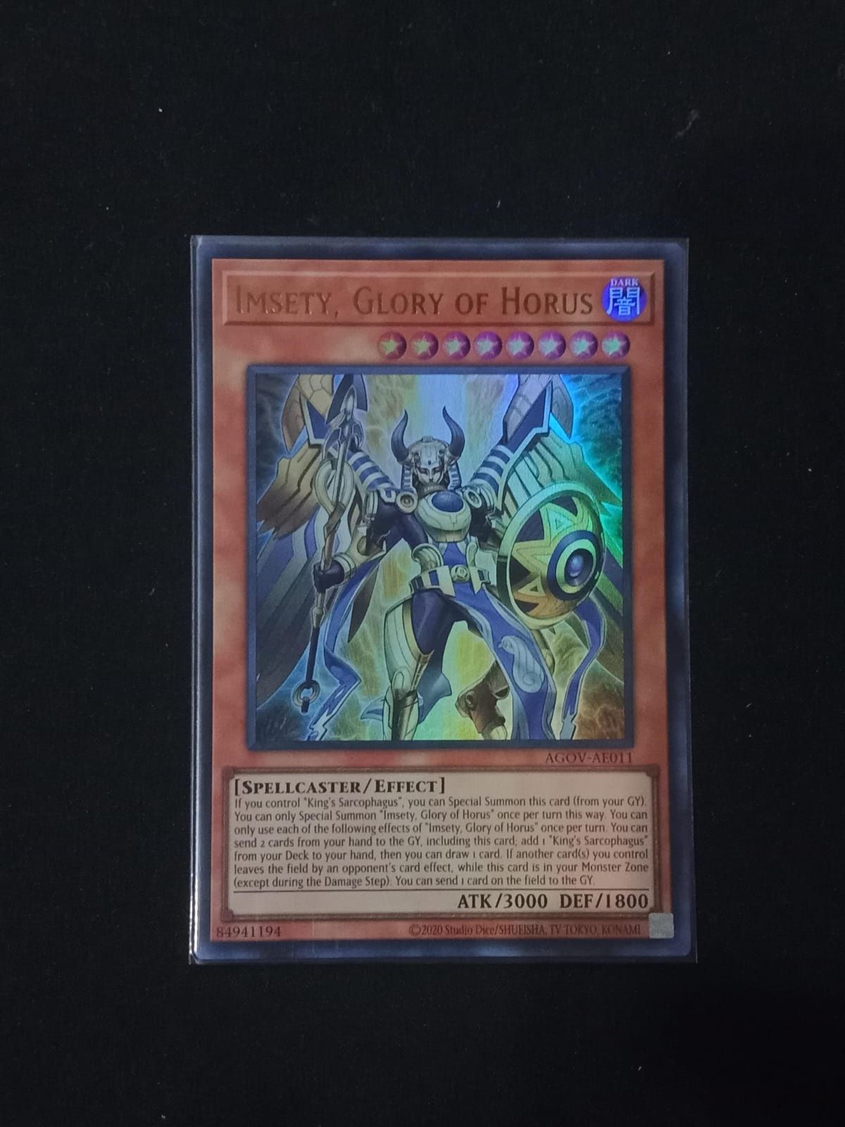 AGOV-AE011 Imsety, Glory of Horus Ultra Rare
