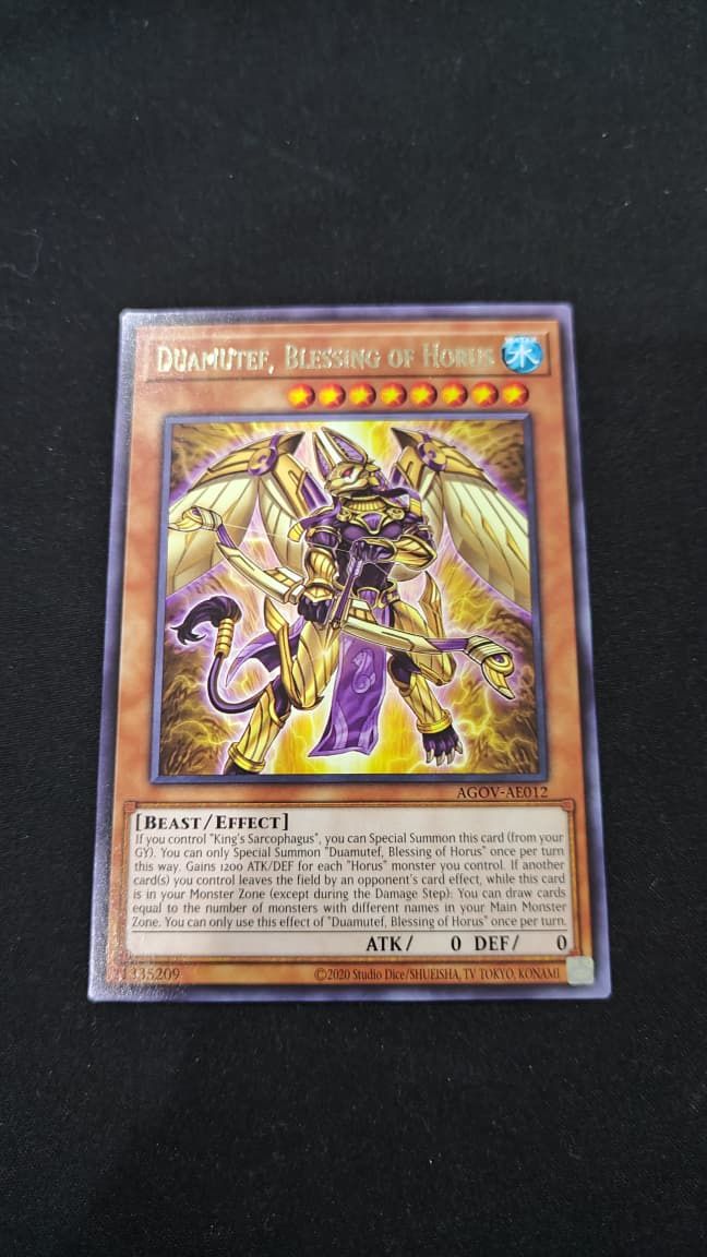 AGOV-AE012 Duamutef, Blessing of Horus Rare