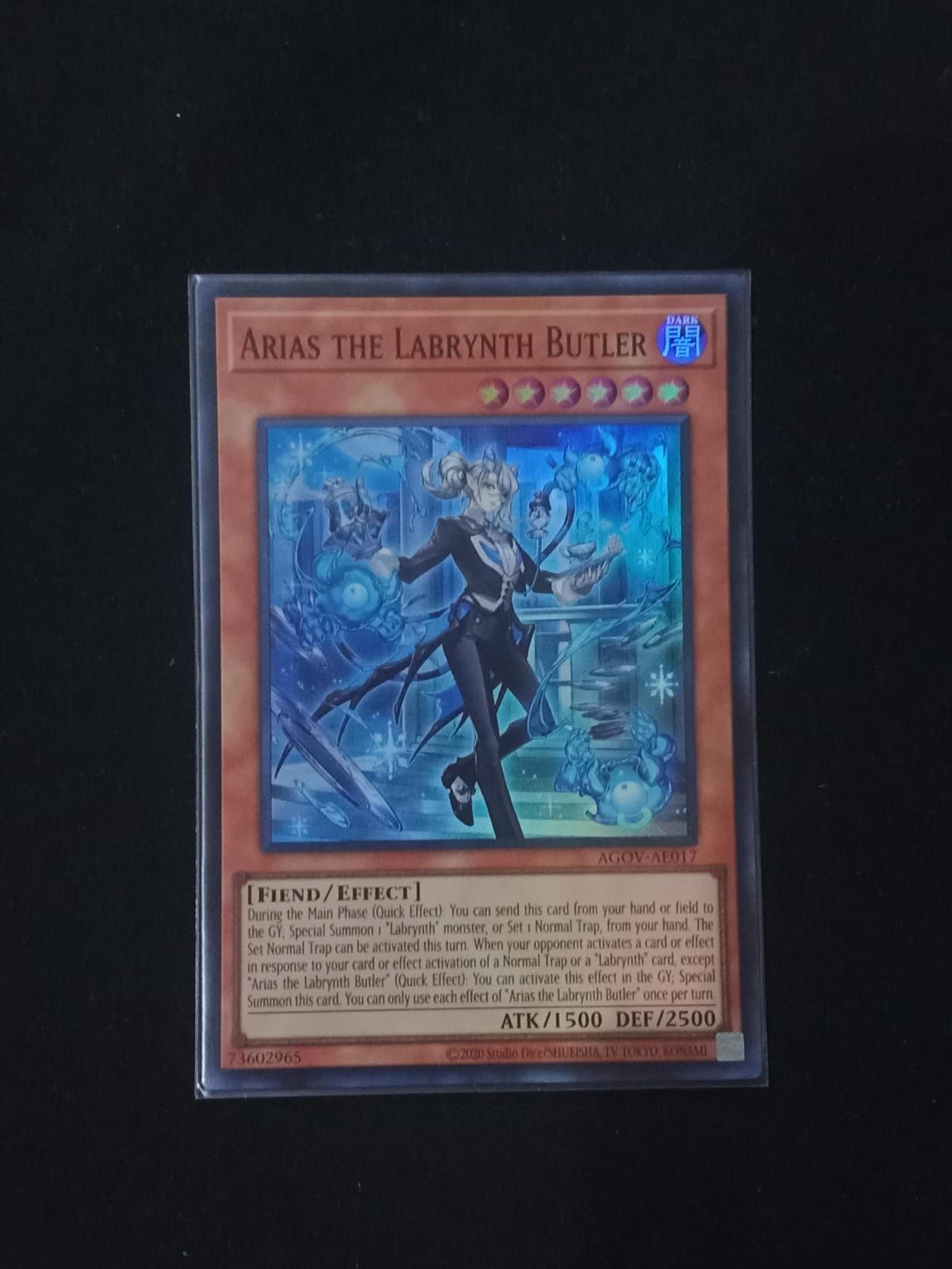 AGOV-AE017 Arias the Labrynth Butler Super Rare