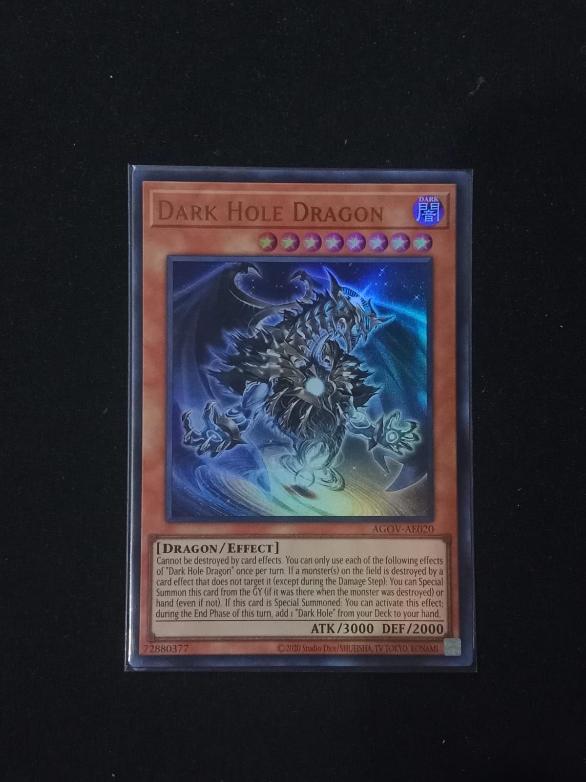 AGOV-AE020 Dark Hole Dragon Ultra Rare