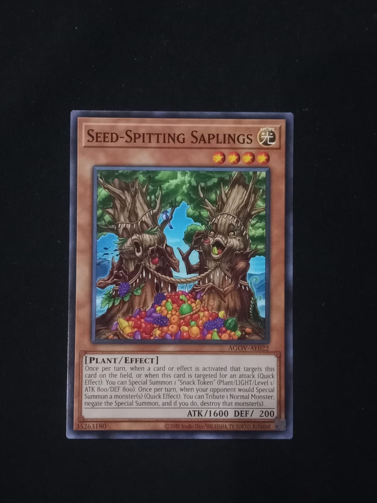 AGOV-AE022 Seed-Spitting Saplings Common