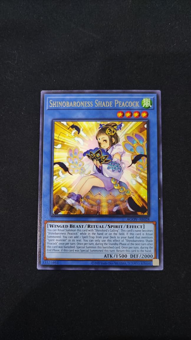 AGOV-AE028 Shinobaroness Shade Peacock Rare