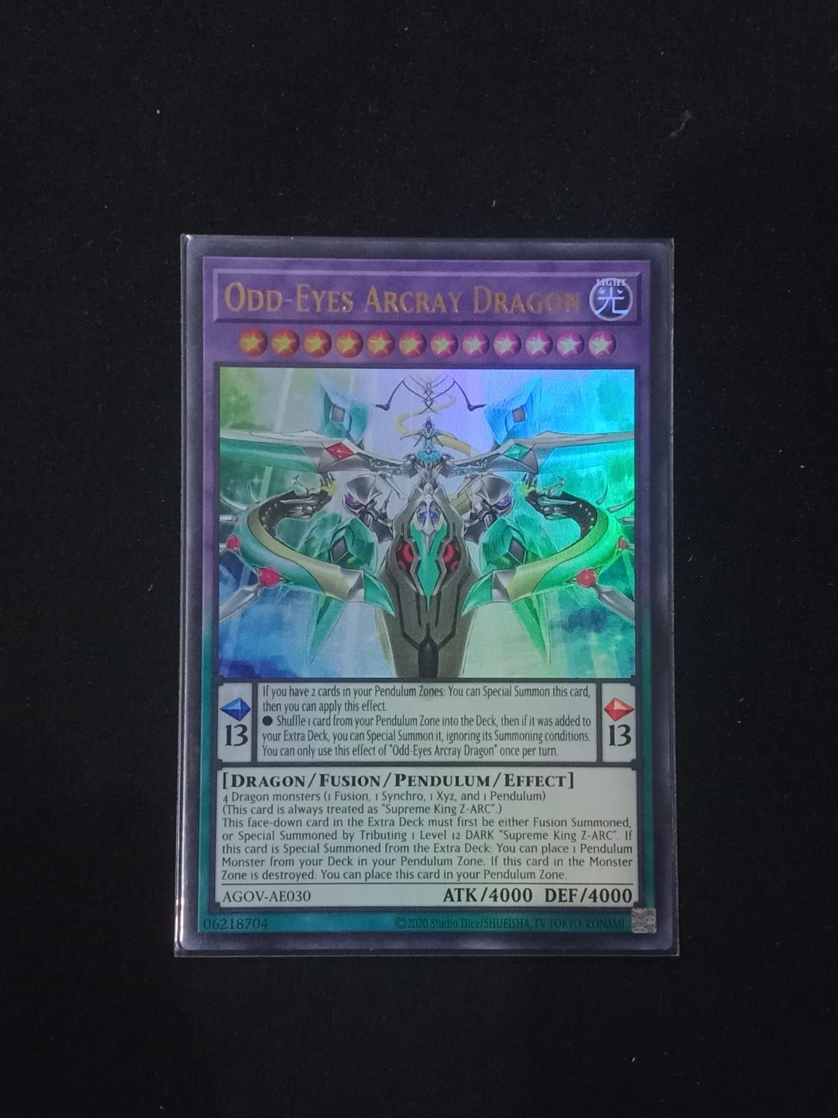 AGOV-AE030 Odd-Eyes Arcray Dragon Ultra Rare