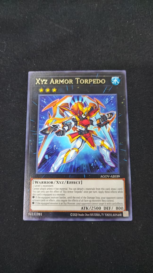 AGOV-AE039 Xyz Armor Torpedo Rare