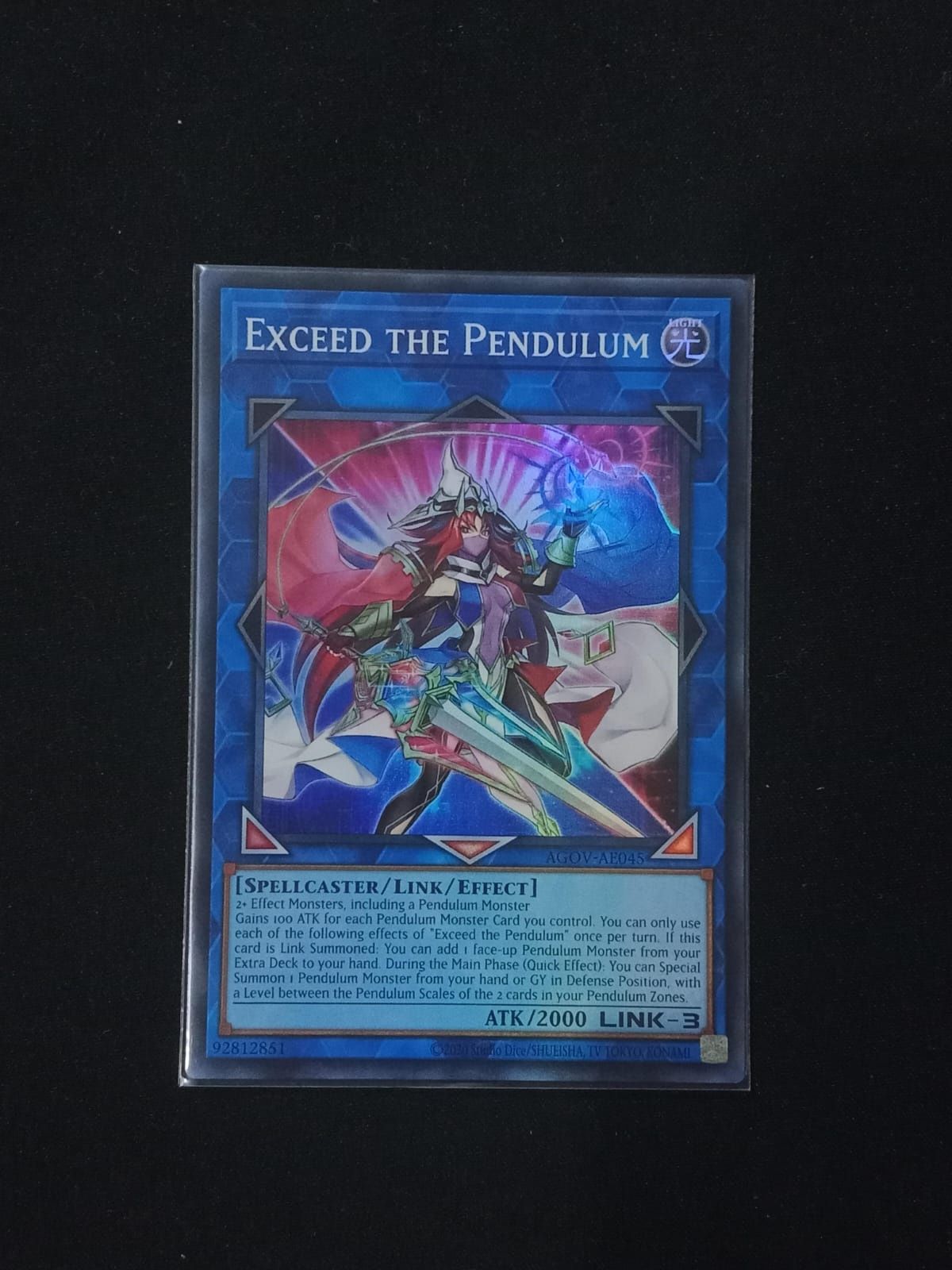 AGOV-AE045 Exceed the Pendulum Super Rare