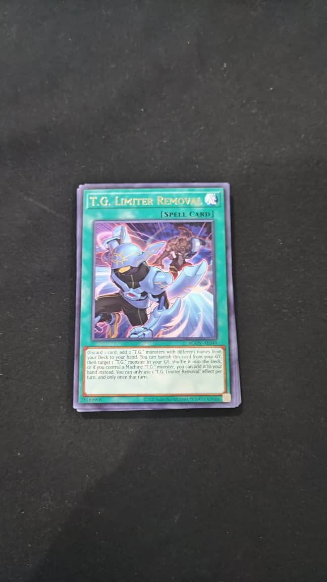 AGOV-AE049 T.G. Limiter Removal Rare