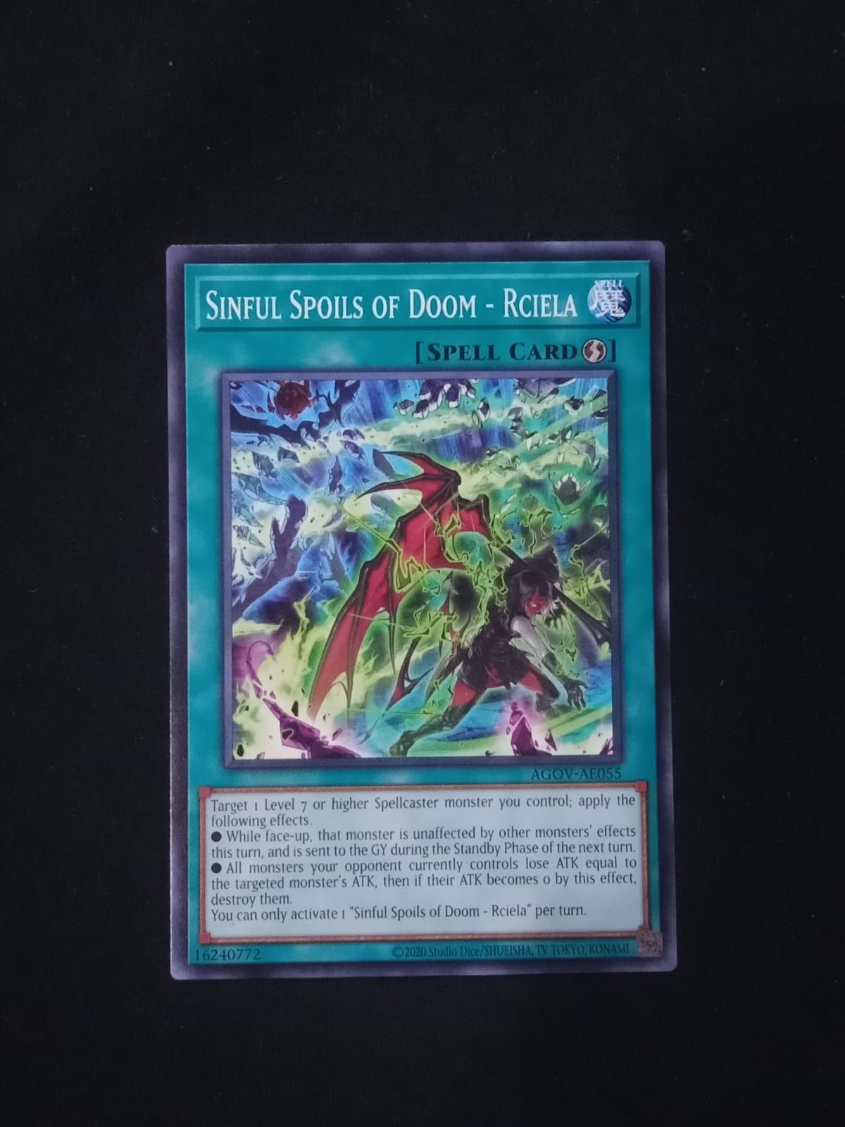 AGOV-AE055 Sinful Spoils of Doom - Rciela Common