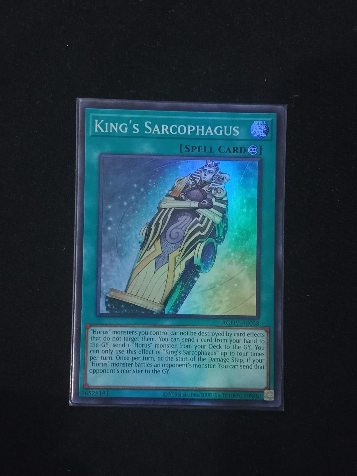 AGOV-AE058 King's Sarcophagus Super Rare
