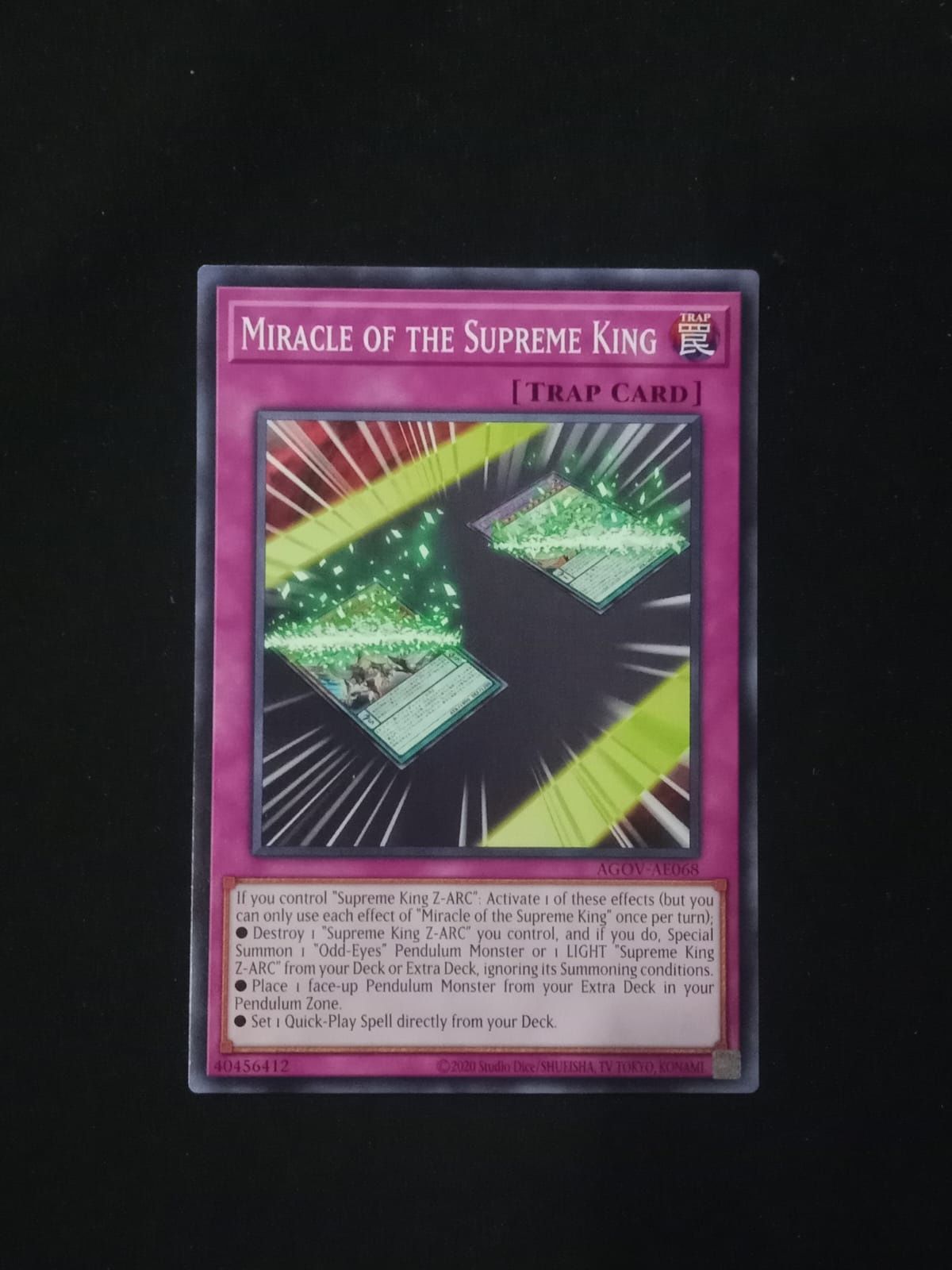 AGOV-AE068 Miracle of the Supreme King Common