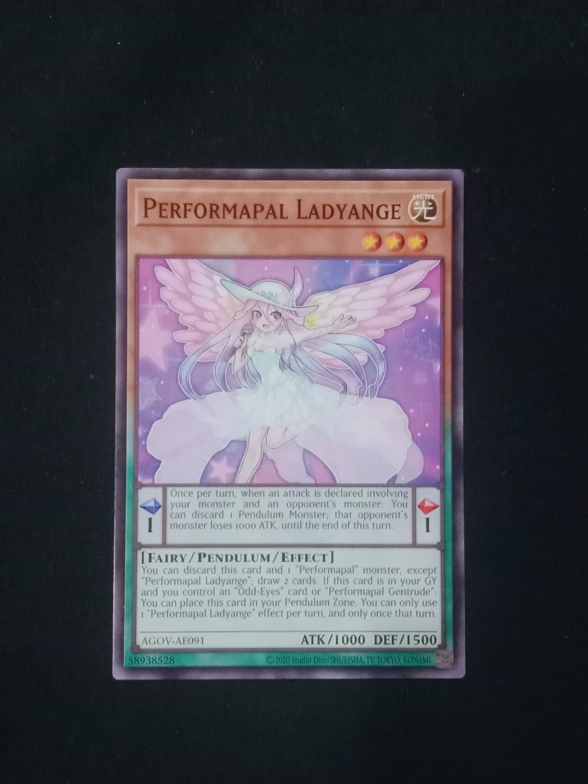 AGOV-AE091 Performapal Ladyange Common