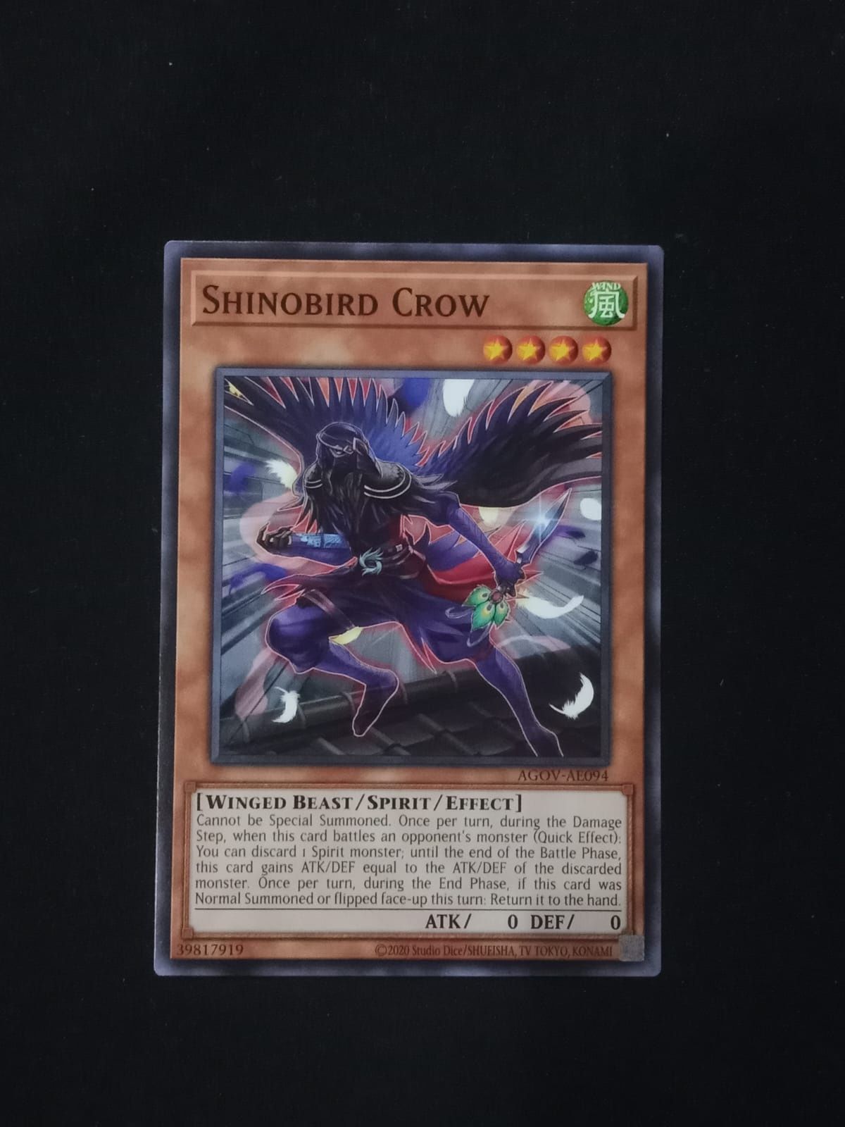 AGOV-AE094 Shinobird Crow Common