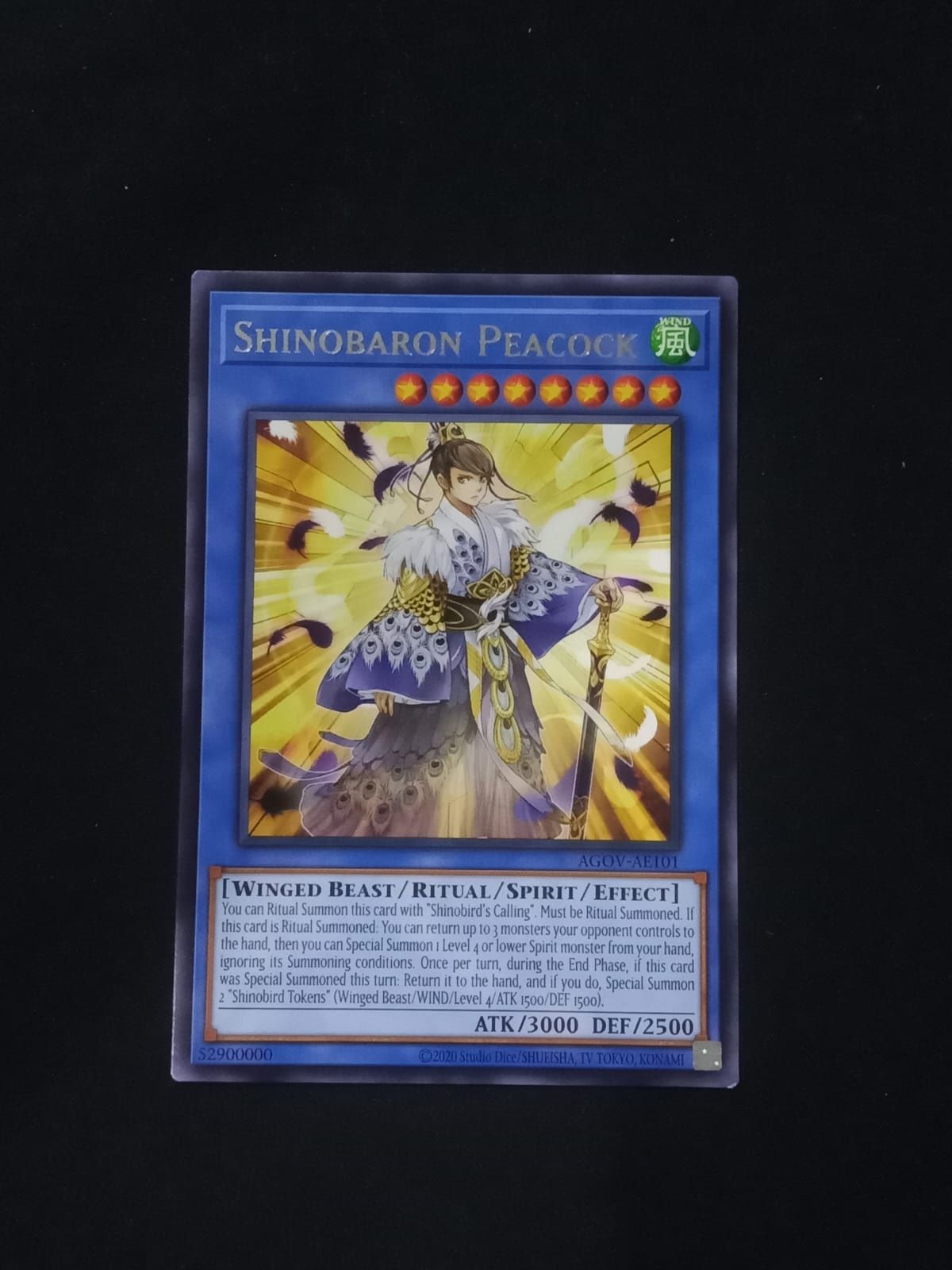 AGOV-AE101 Shinobaron Peacock Rare