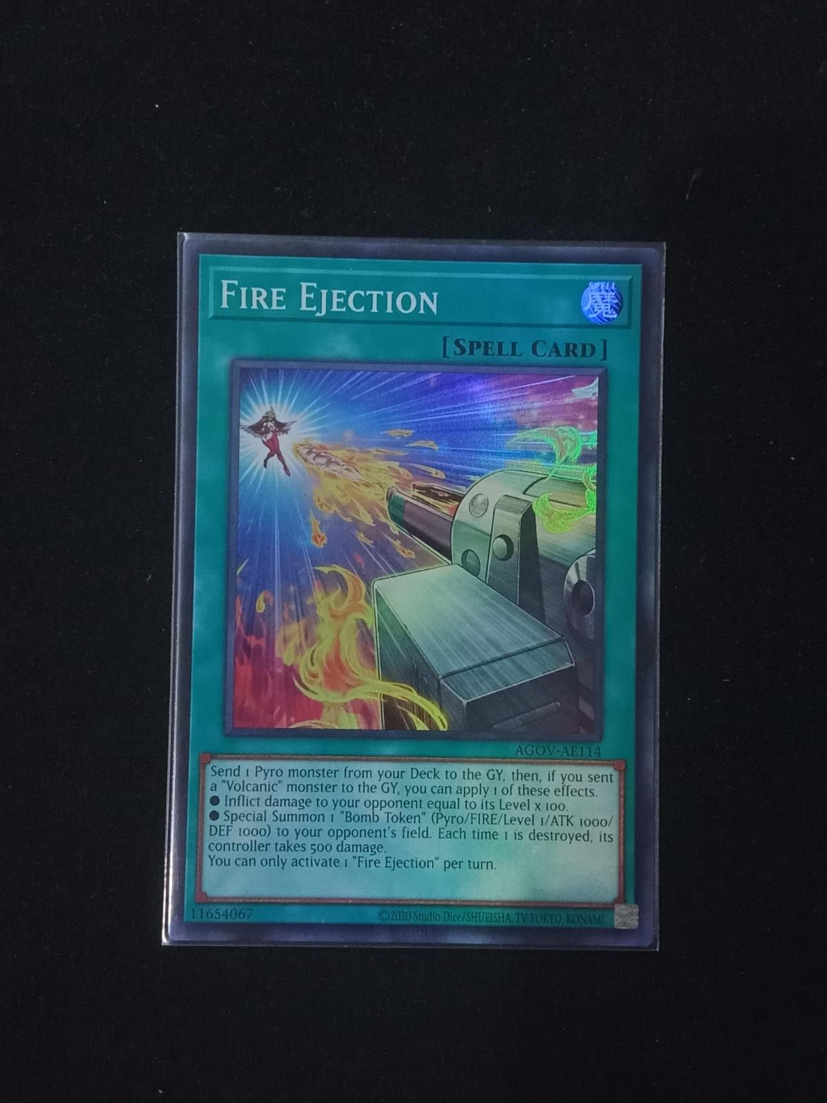 AGOV-AE114 Fire Ejection Super Rare