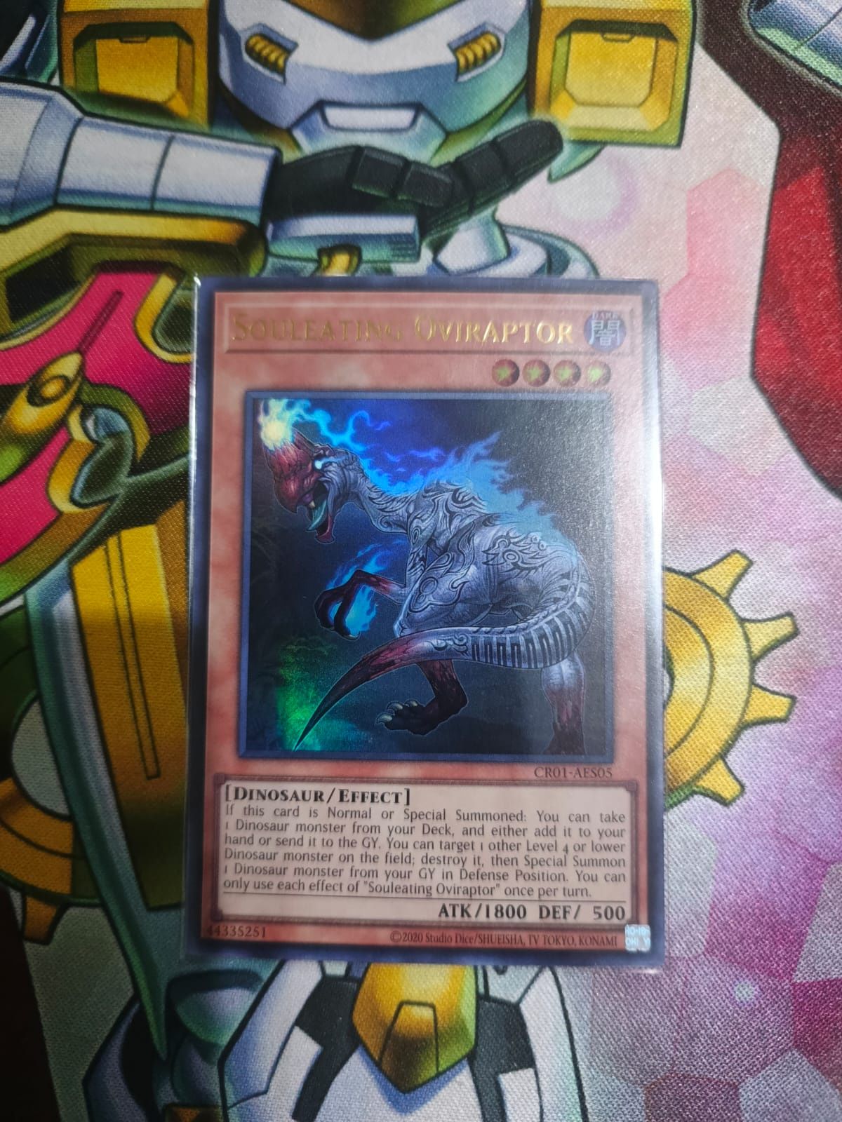 CR01-AE026 Souleating Oviraptor Ultra Rare