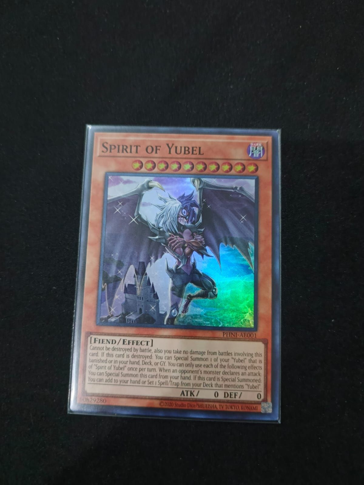 PHNI-AE001 Spirit of Yubel Super Rare