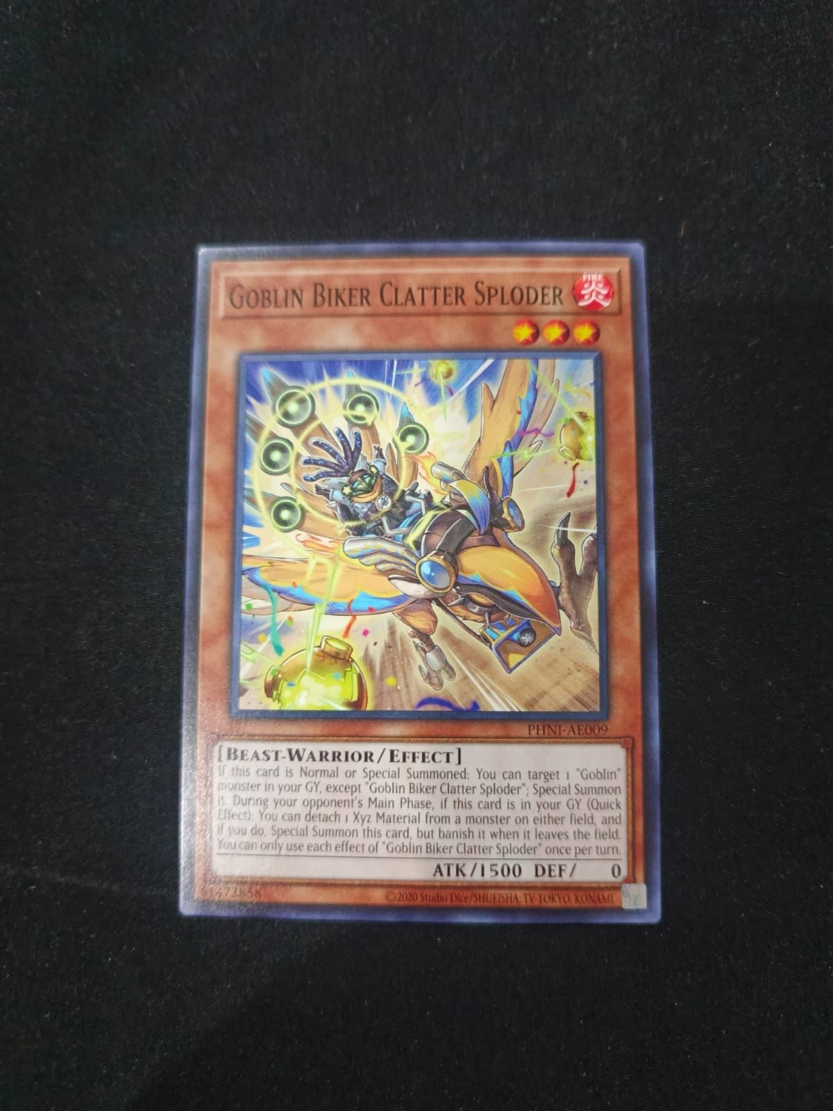 PHNI-AE009 Goblin Biker Clatter Sploder Common